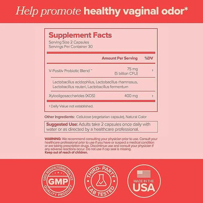 Capsulas probióticas vaginales